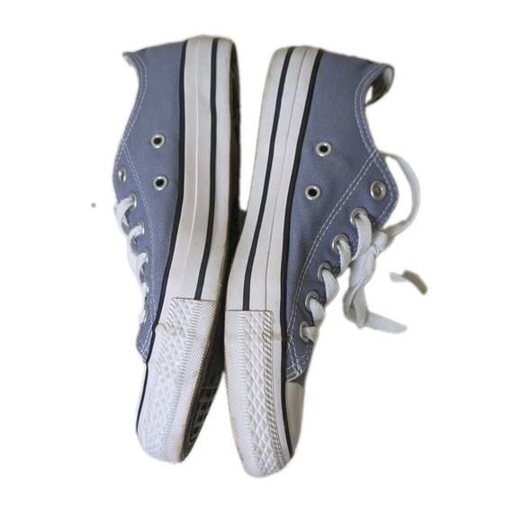 EUC Converse Chuck Taylor Low Top Sneaker Slate Lilac Purple Women’s 7/Men’s 5 - Picture 4 of 11